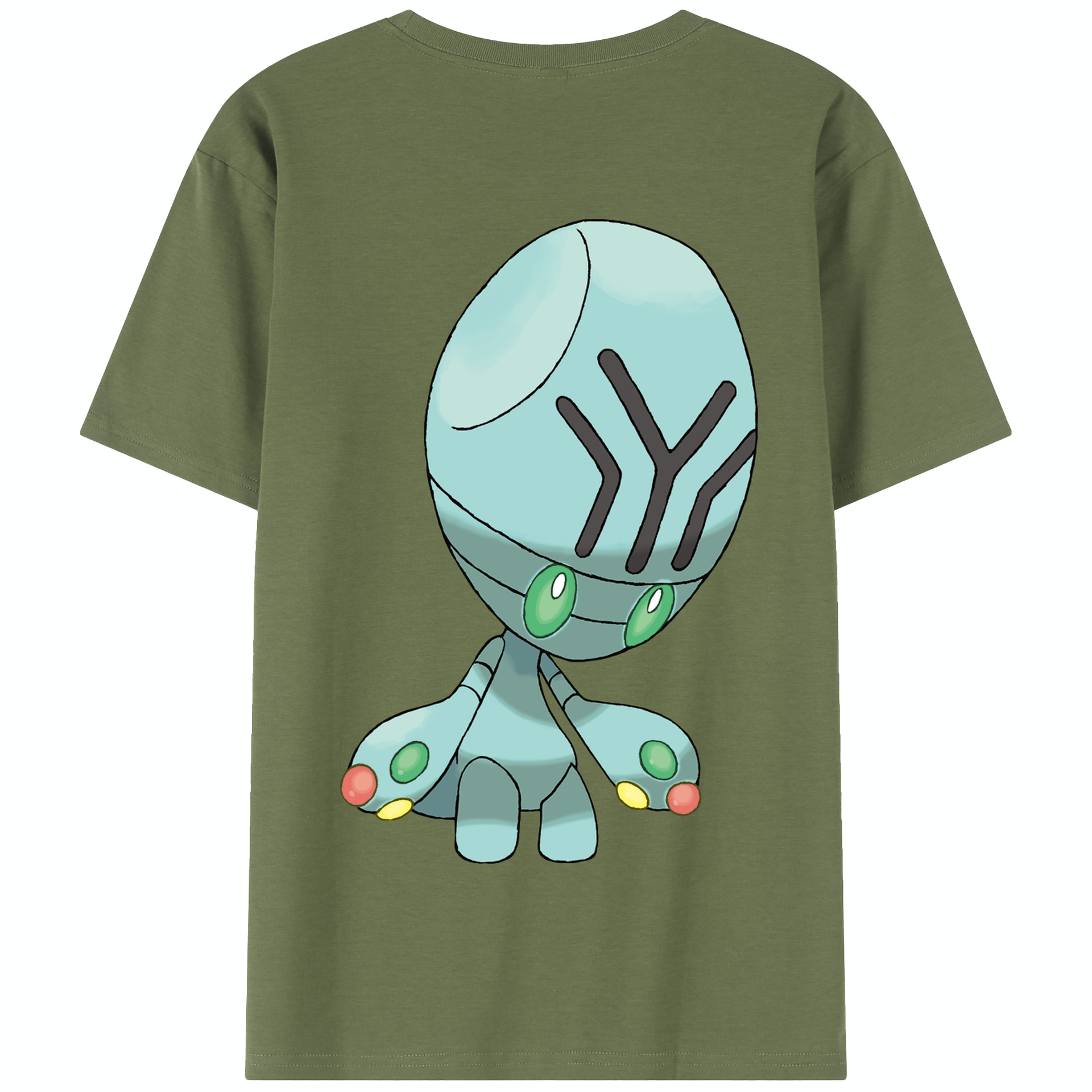 （画像用） ポケットモンスター Pokémon 綿100％半袖Tシャツ（背面プリント）